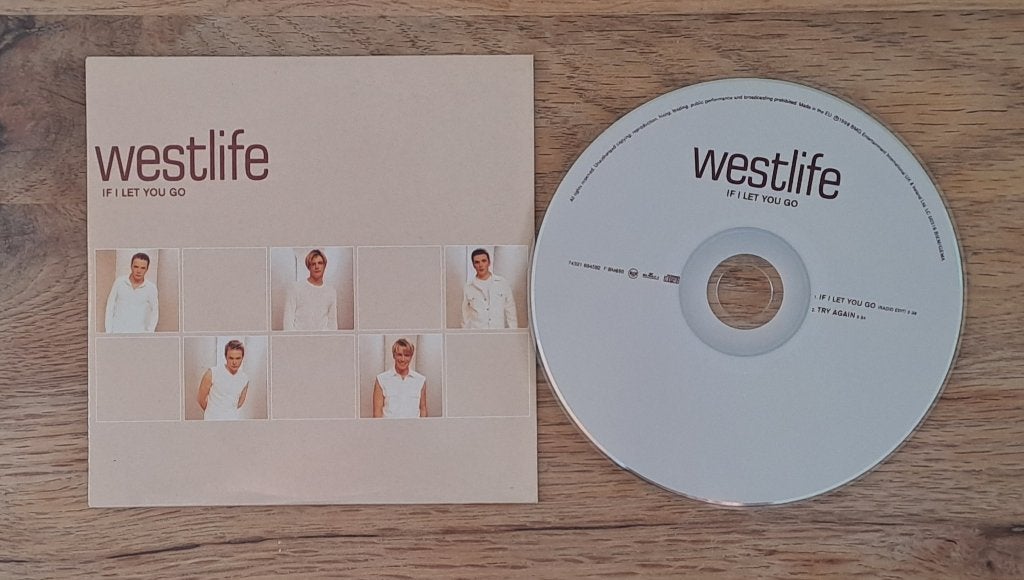 Westlife - If I Let You Go, Eerste persing, Ophalen of Verzenden, Zo goed als nieuw, Pop
