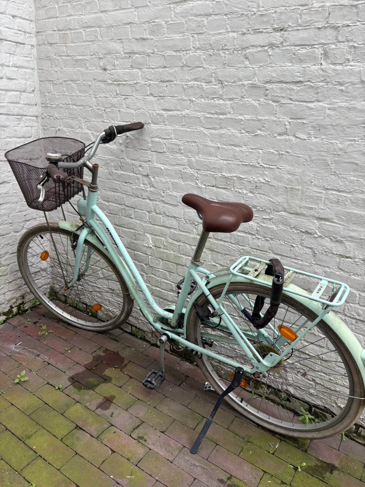 Op te knappen damesfiets, Gebruikt, Velgrem, Versnellingen, Ophalen