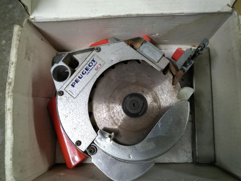 cirkelzaag hulpstuk Peugeot, Ophalen, Gebruikt