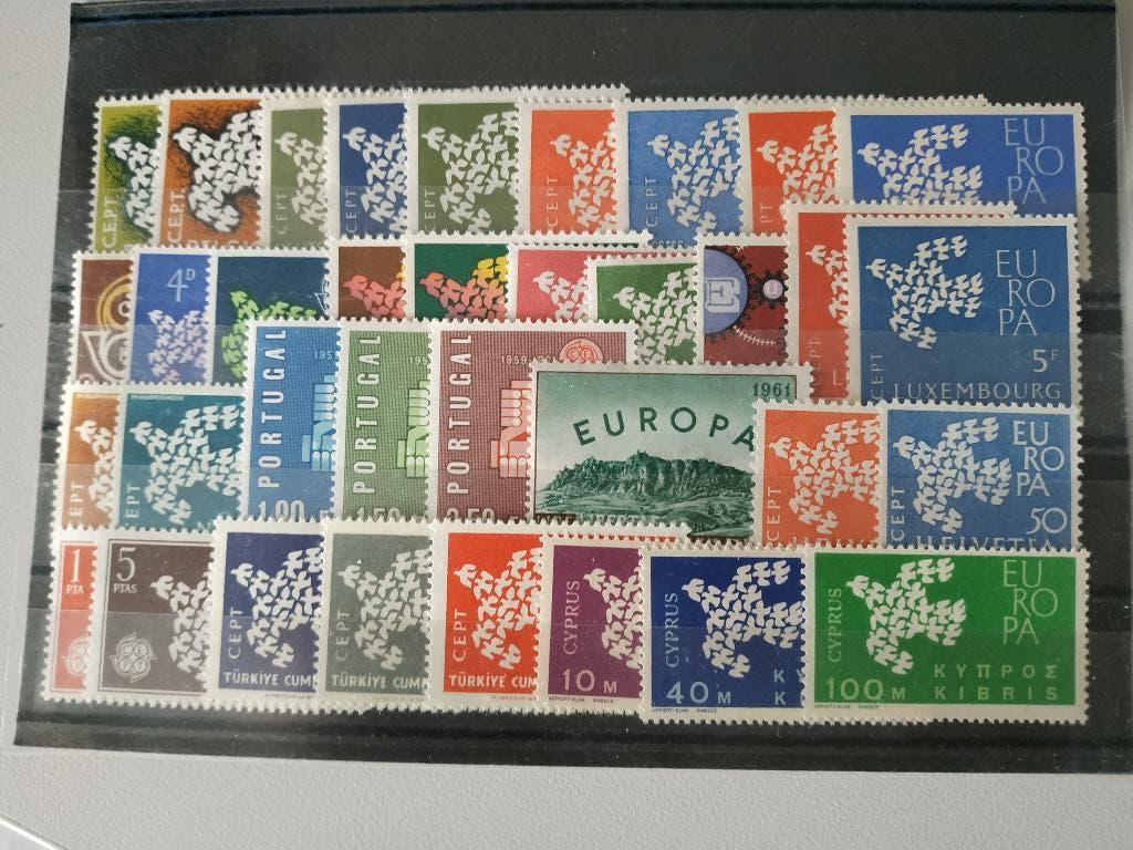 EUROPA CEPT  VOLLEDIG JAAR 1961 MNH/POSTFRIS, Postzegels en Munten, Postzegels | Europa | België, Ophalen of Verzenden, Postfris