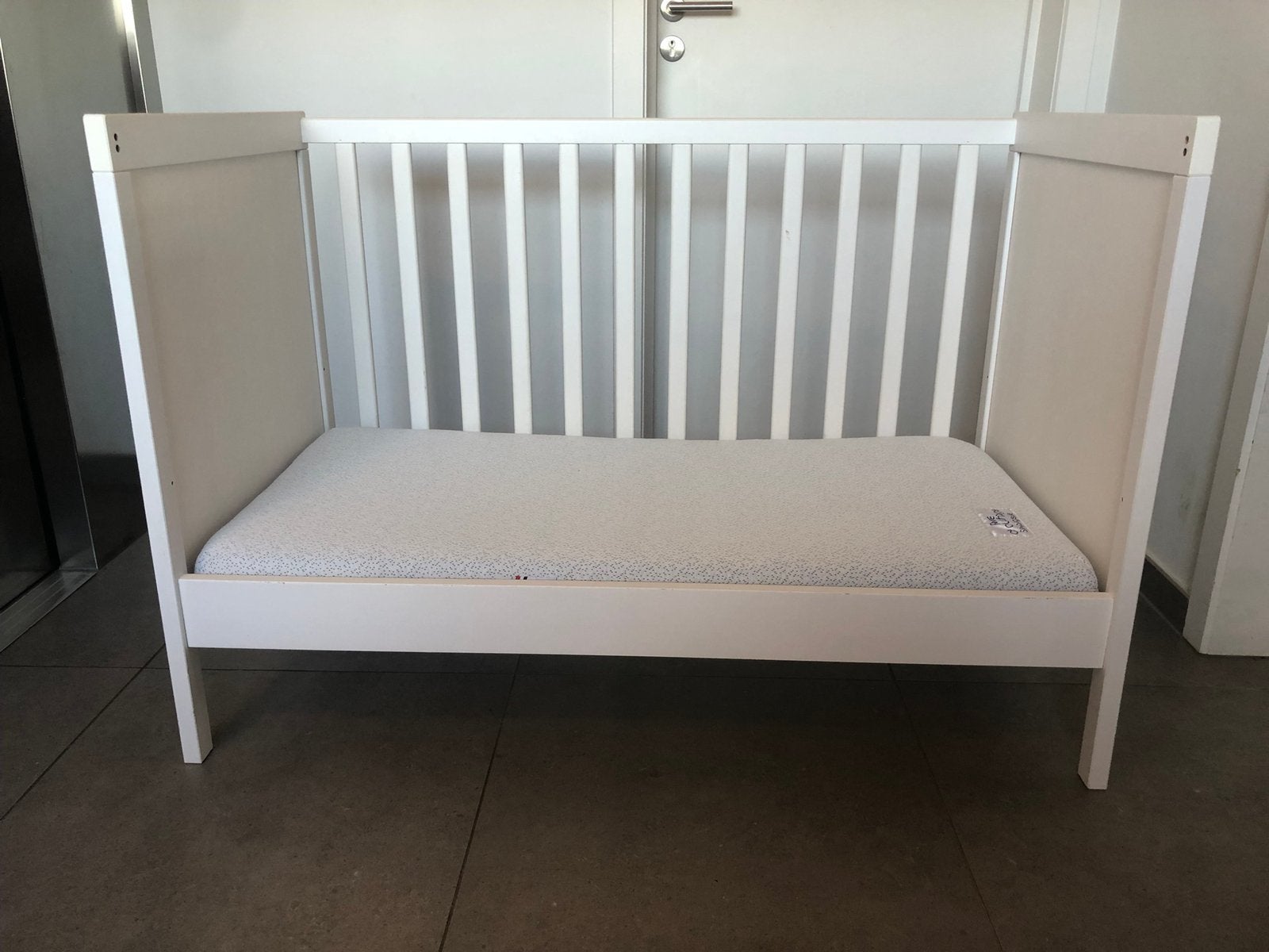 Iit IKEA blanc, Ophalen, Gebruikt