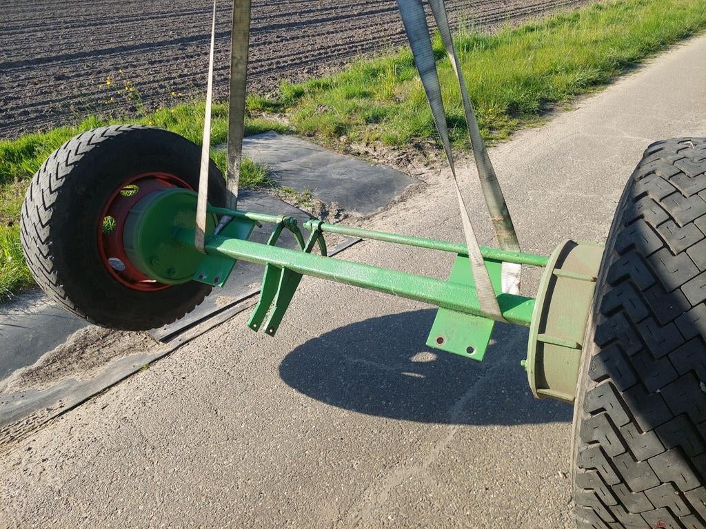 Landbouwas, Ophalen