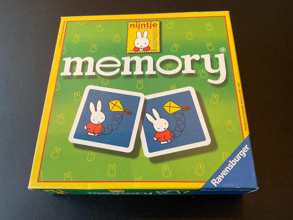 Ravensburger - Nijntje Memory, Kinderen en Baby's, Speelgoed | Educatief en Creatief, Ophalen, Zo goed als nieuw