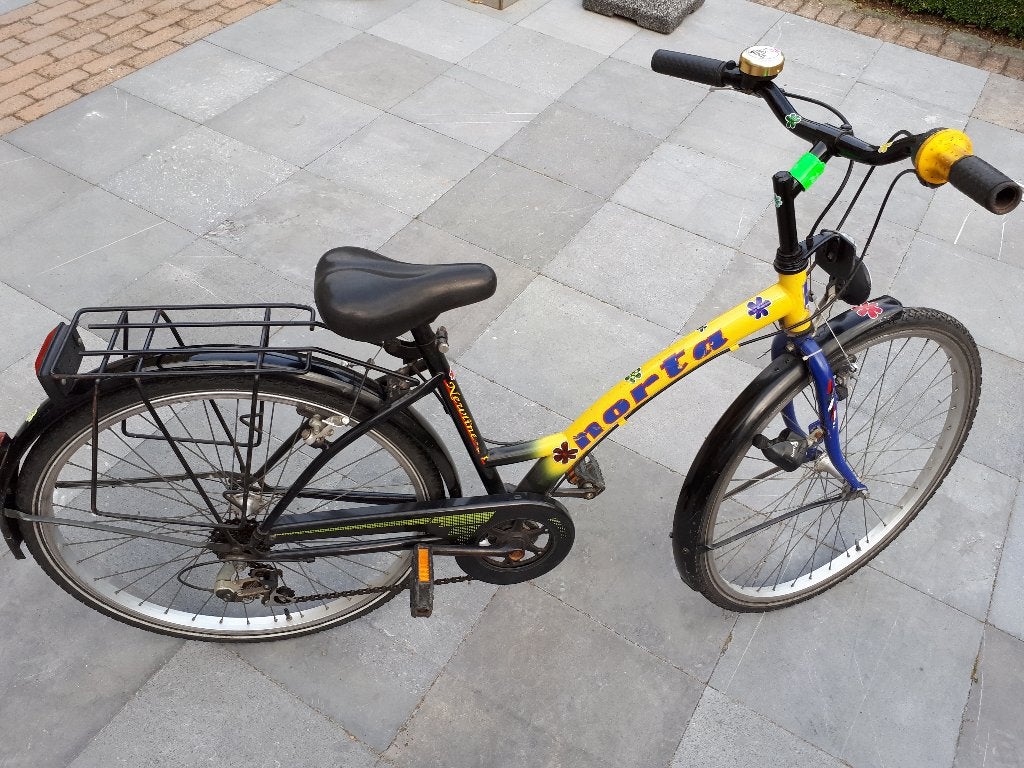 Kinderfiets meisjes 24 inch, Fietsen en Brommers, Ophalen, Velgrem, Versnellingen, Norta