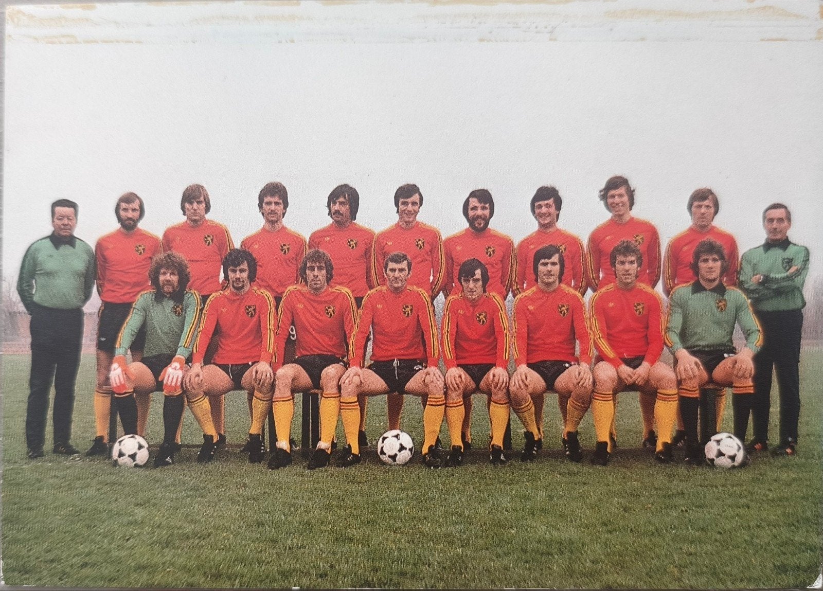 carte postale Belgique Belgie Diables rouges Belgium kaart, Ophalen of Verzenden