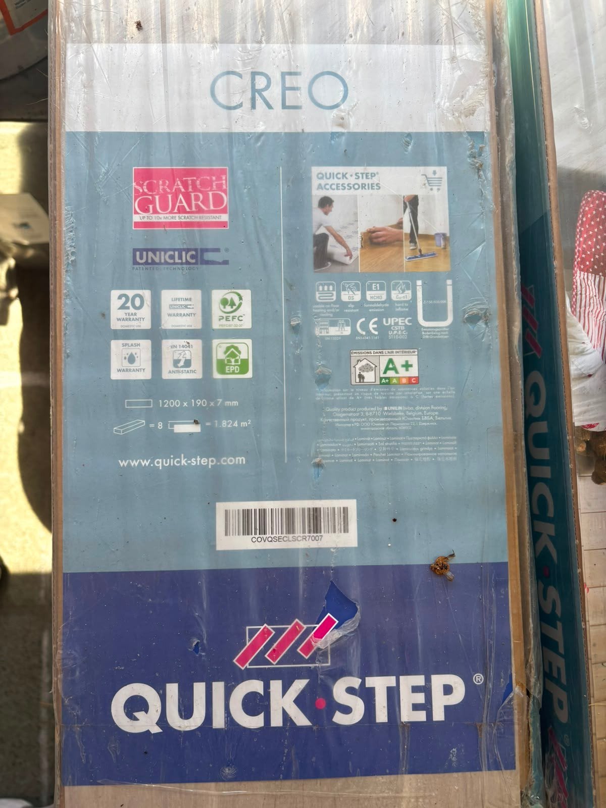 Quickstep QSG095, Bricolage & Construction, Planches & Dalles, Enlèvement