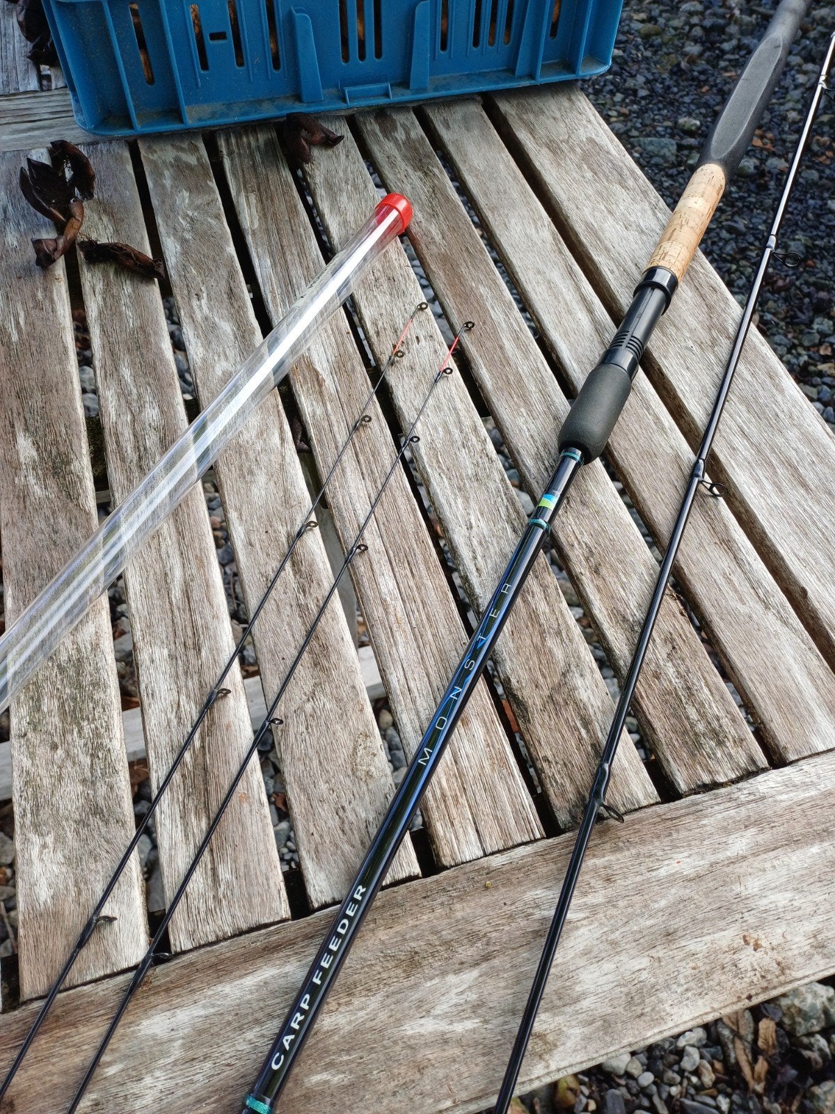 Preston Monster carp feeder 10 ft, Watersport en Boten, Ophalen, Gebruikt, Werphengel