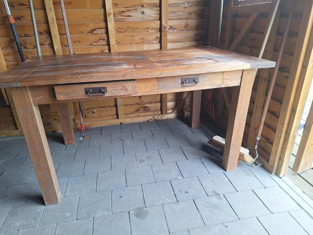 Houten tafel GRATIS, Ophalen