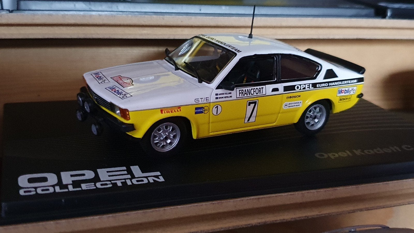 1/43 Opel Kadett C coupé GT/E (nr. 555), Ophalen of Verzenden