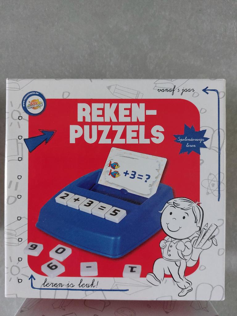 Rekenpuzzels rekenspel, Kinderen en Baby's, Ophalen, Zo goed als nieuw, Rekenen