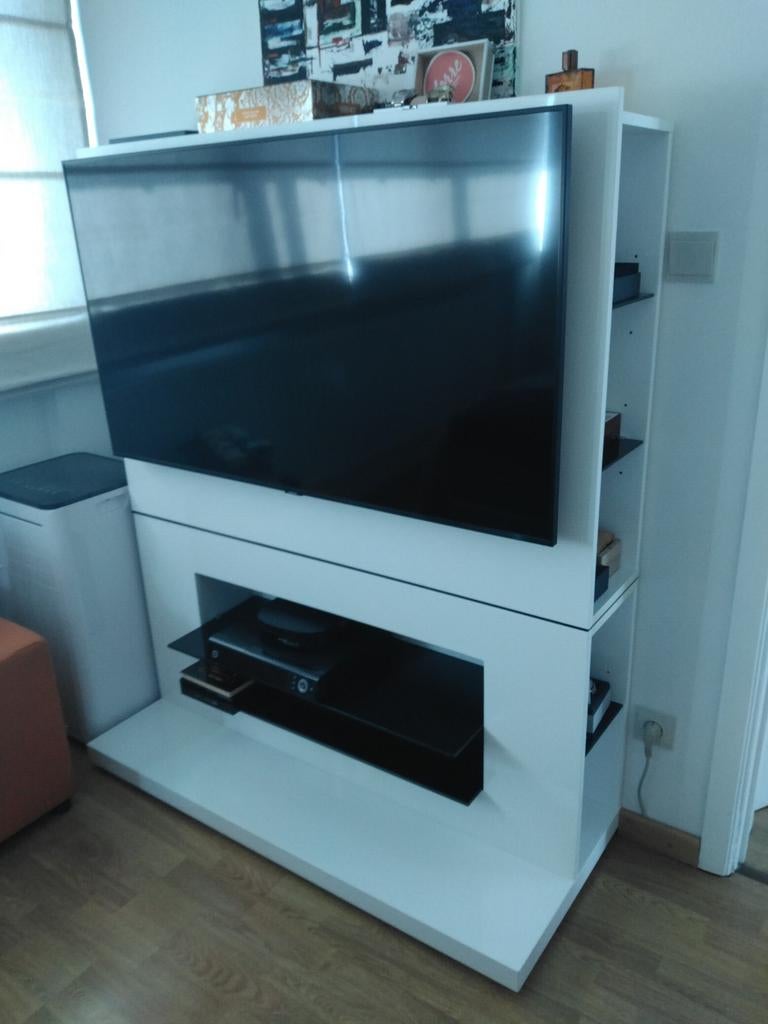 Modern design Tv meubel, 25 à 50 cm, Comme neuf, 100 à 150 cm, Enlèvement