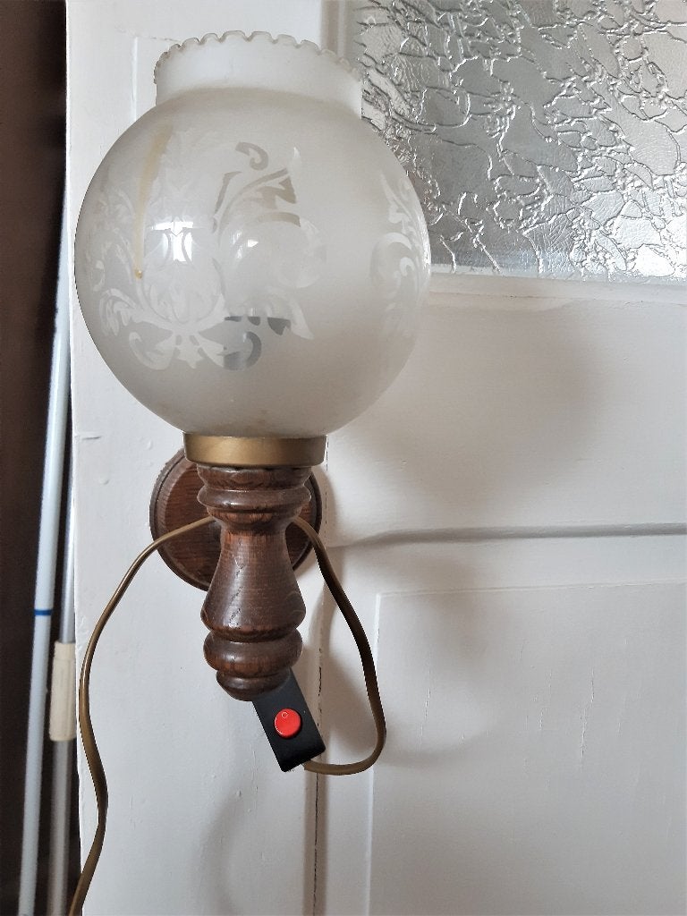 vintage retro , wandlampjes nachtlampjes 25 euro voor de set, Huis en Inrichting, Ophalen, Gebruikt