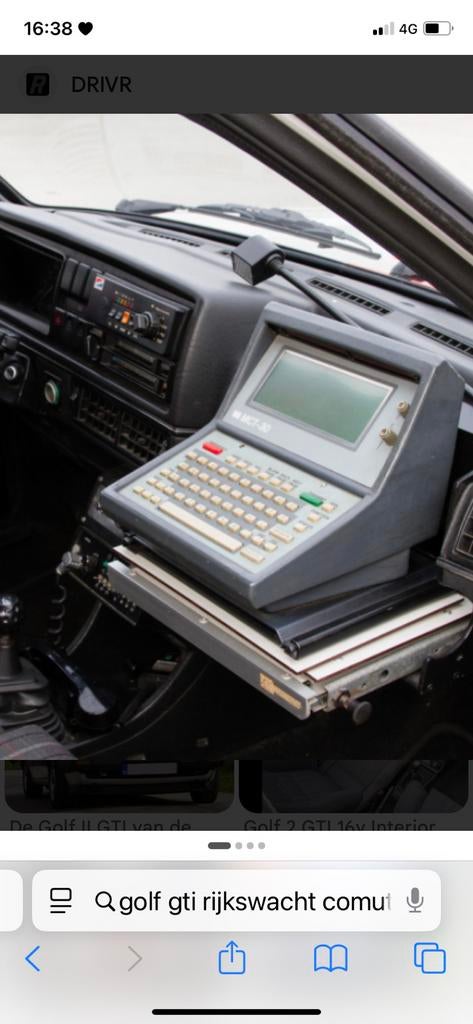 Ik zoek Computer auto rijkswacht, Enlèvement, Gendarmerie