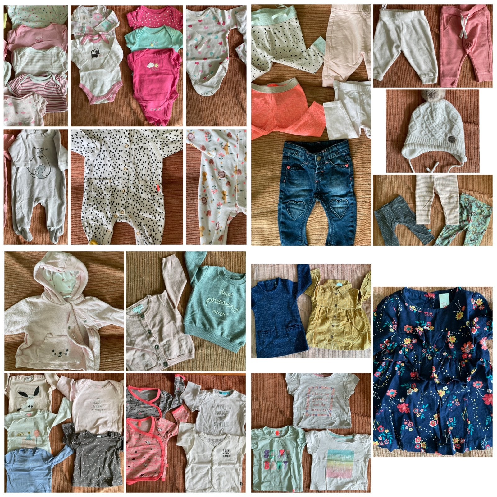 Pakket meisje maat 62, Enlèvement ou Envoi, Comme neuf, Taille 62