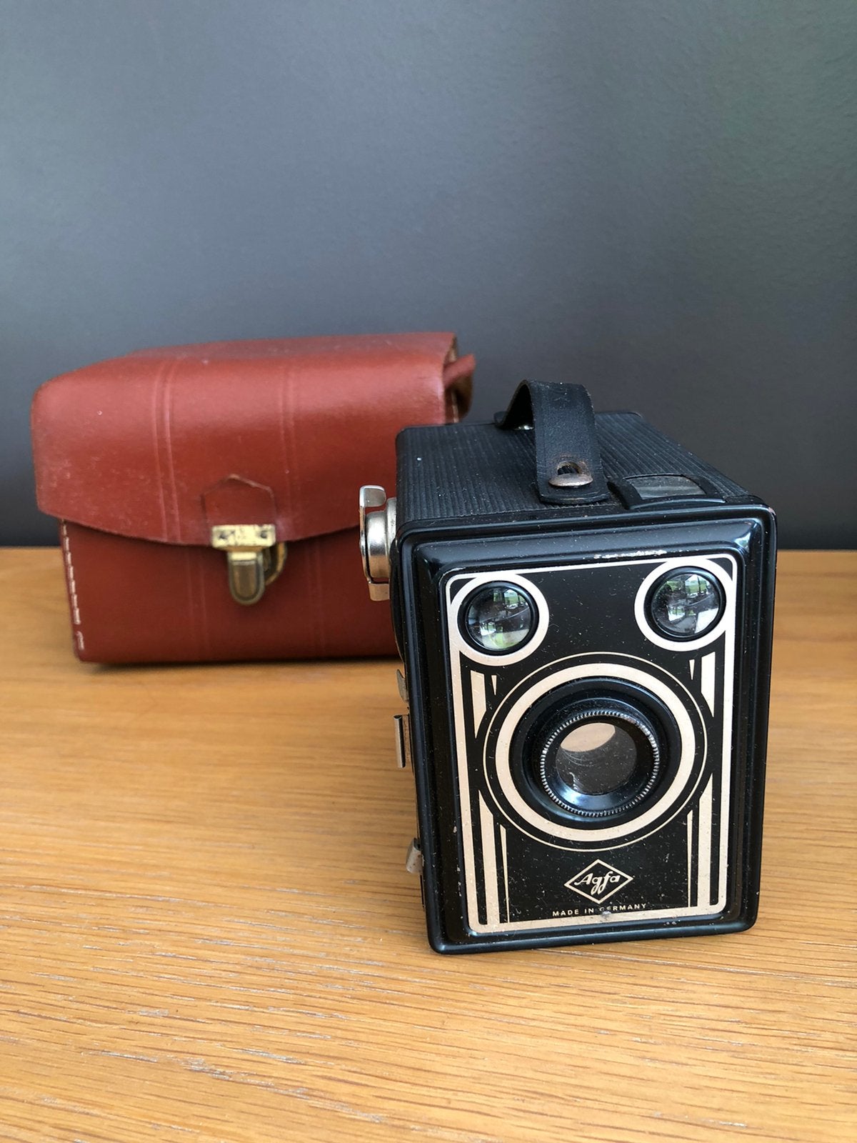 Agfa fotocamera, Ophalen, Gebruikt