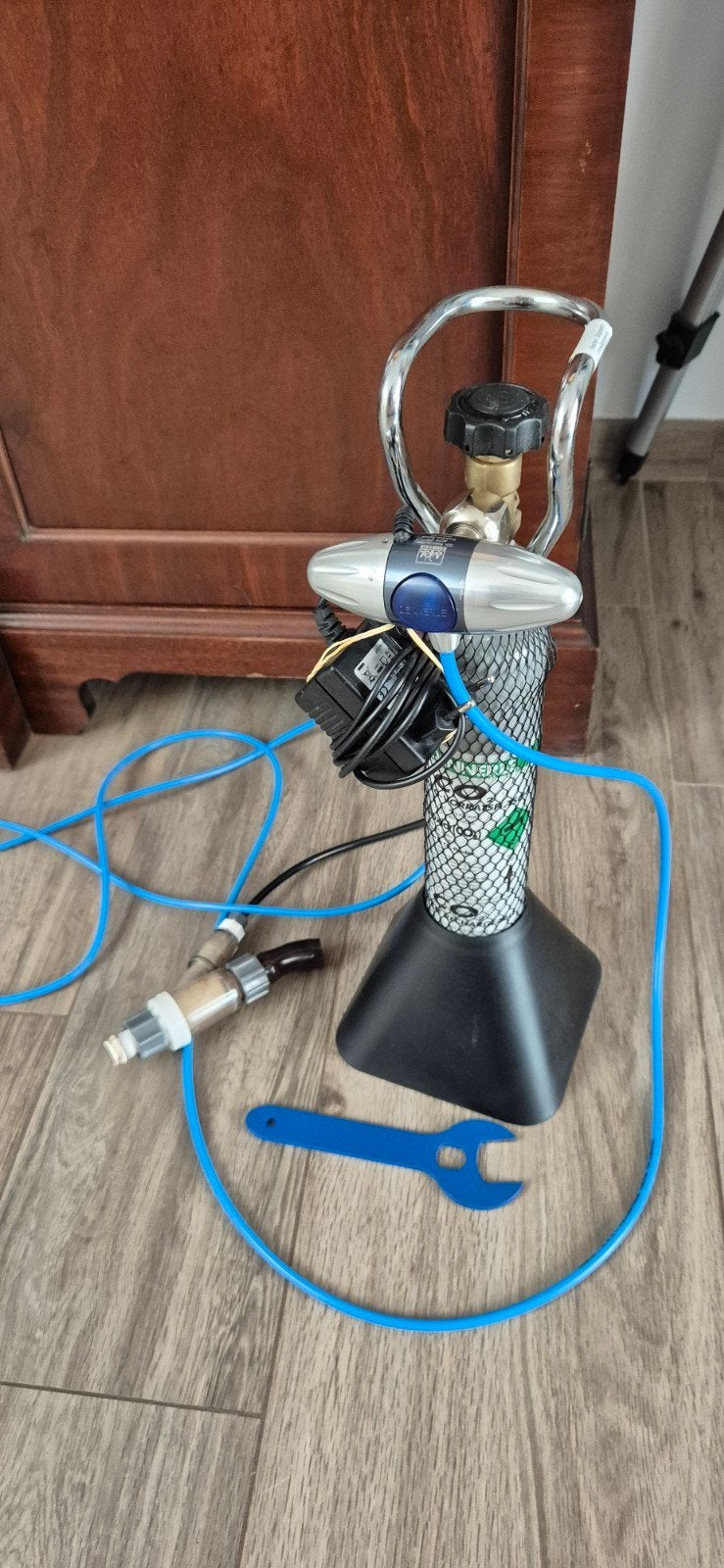 Dennerlé co2 set, Ophalen