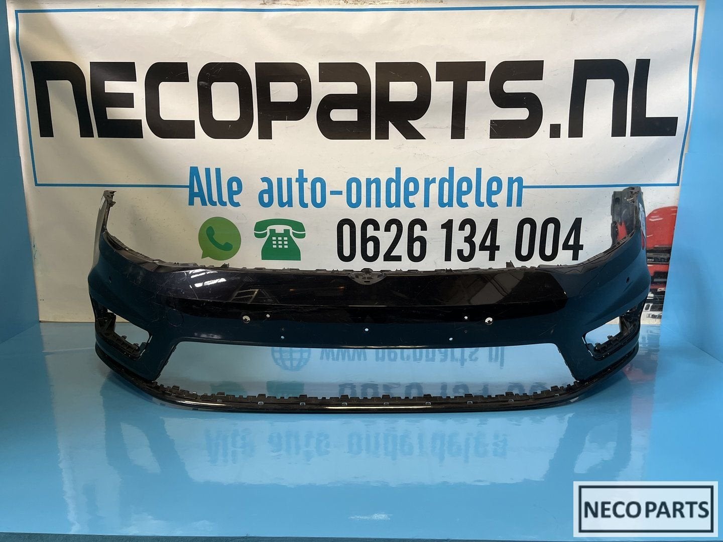 VOLKSWAGEN GOLF 7 R LINE VOORBUMPER BUMPER ORIGINEEL, Volkswagen, -, Utilisé, -