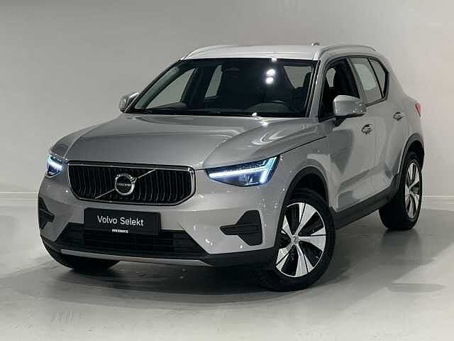 Volvo XC40 B3 Mild-hybride + LEDER, Autos, Volvo, Argent ou Gris, Achat, Euro 6, Entreprise