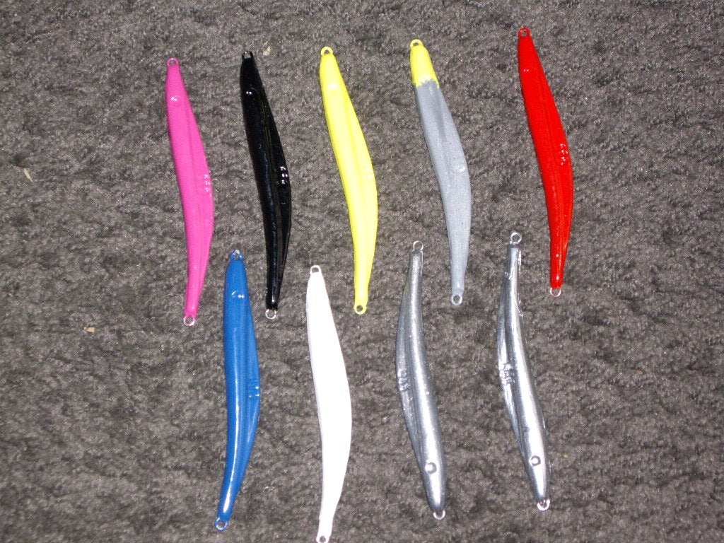 110 gram spiering vorm pilkers, Sports nautiques & Bateaux, Pêche à la ligne | Pêche en mer, Enlèvement ou Envoi, Neuf, Flotteur ou Plomb