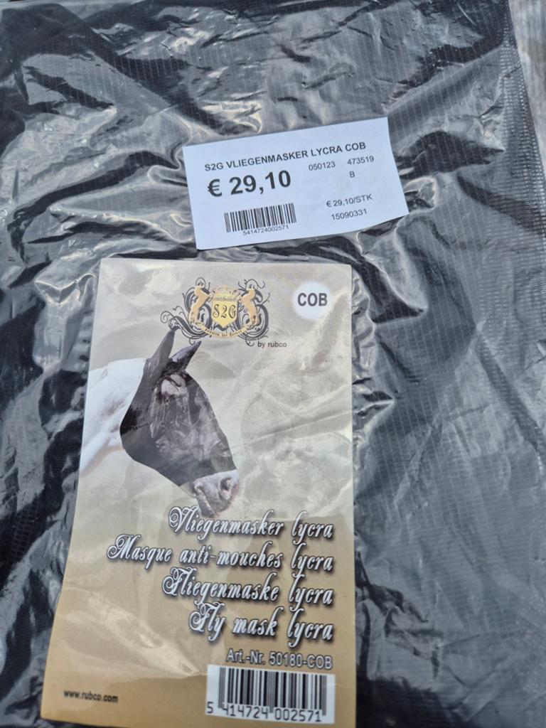 Vliegenmasker maat  pony, Dieren en Toebehoren, Ophalen, Nieuw