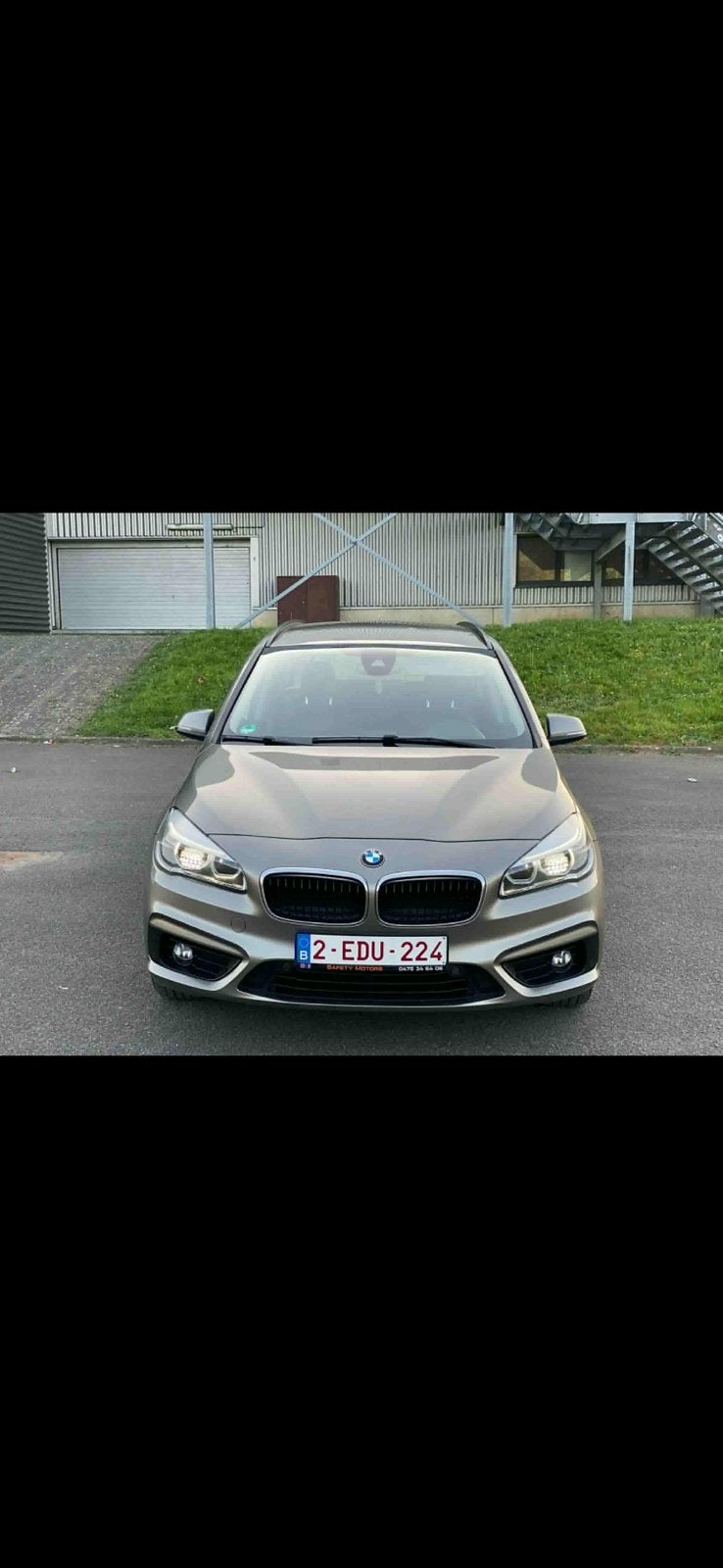 BMW 216D automatique 2017 Euro6, Argent ou Gris, Achat, Euro 6, 5 portes