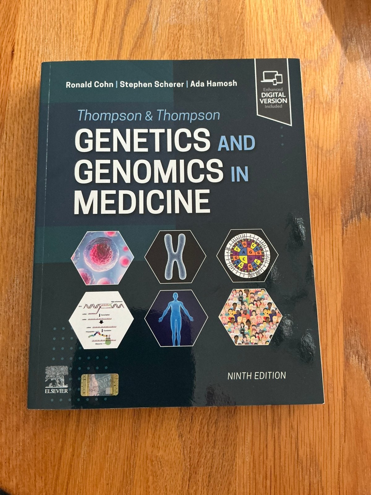 genetics and genomics in medicine -thompson & thompson, Ophalen of Verzenden, Zo goed als nieuw