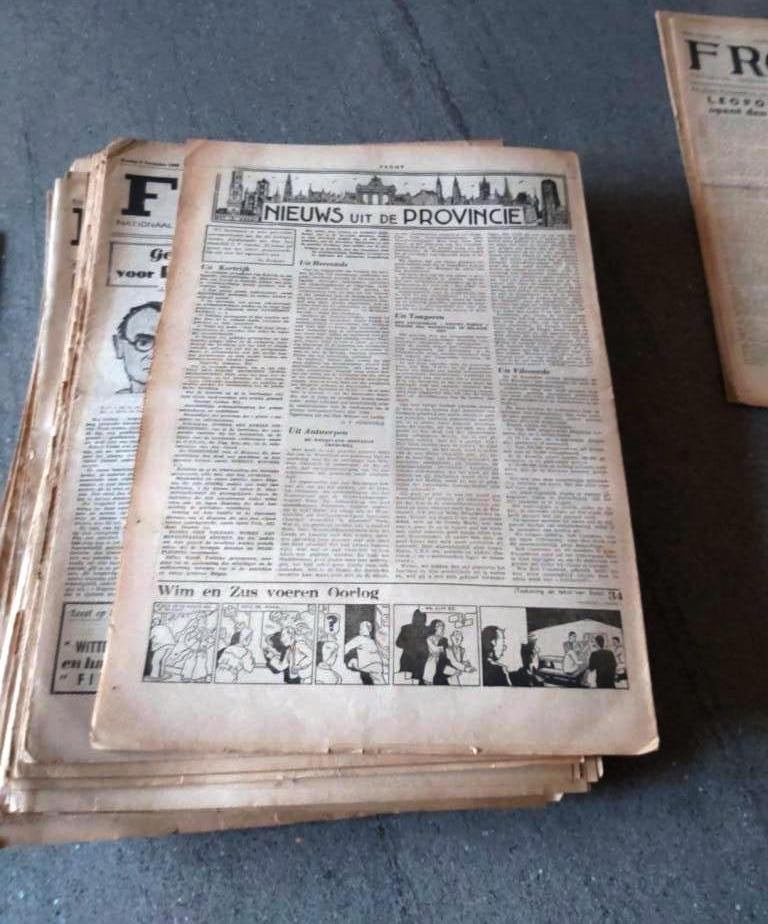 Front Partizaan Verzet Weerstand Max Wellen Legioen Krant, Verzamelen, Verzenden, 1940 tot 1960, Krant