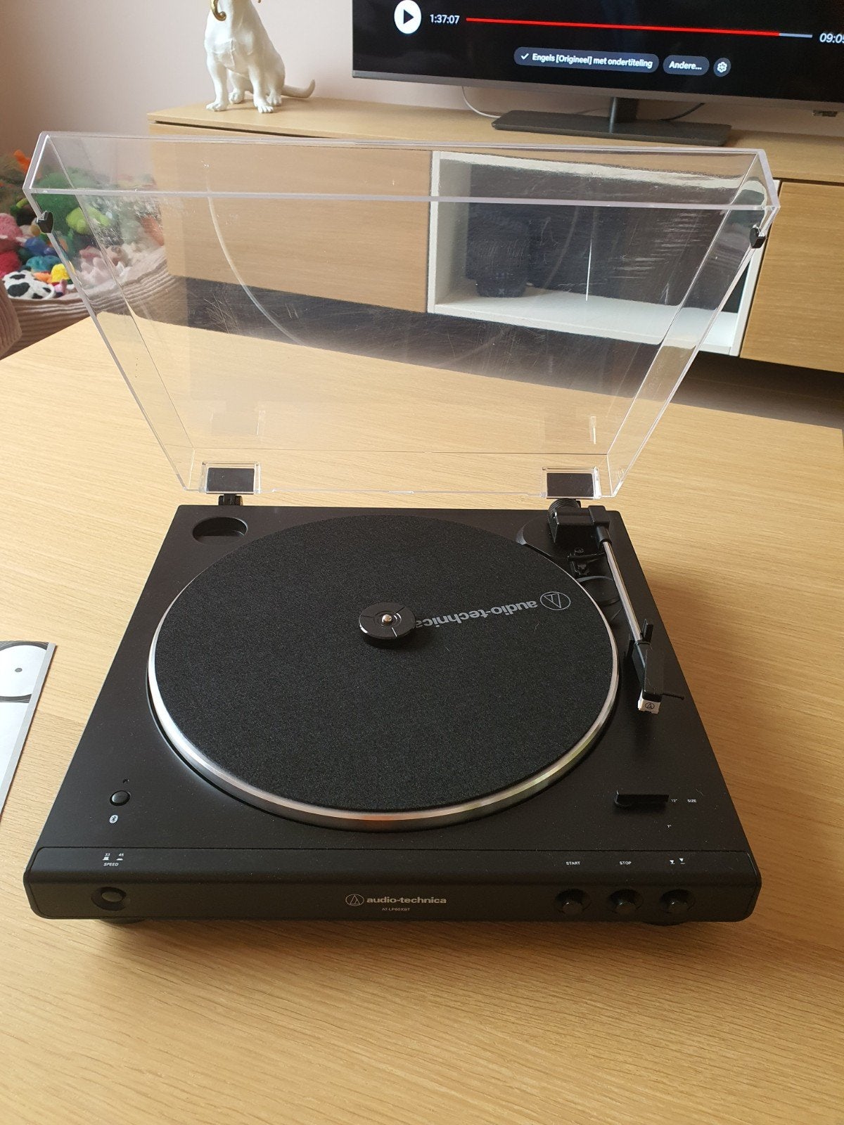 Platenspeler Audio-technica, Ophalen, Zo goed als nieuw, Platenspeler