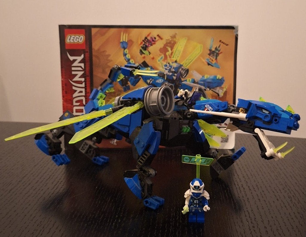 Ninjago Jay's Dragon, Lego, Ensemble complet, Comme neuf, Enlèvement