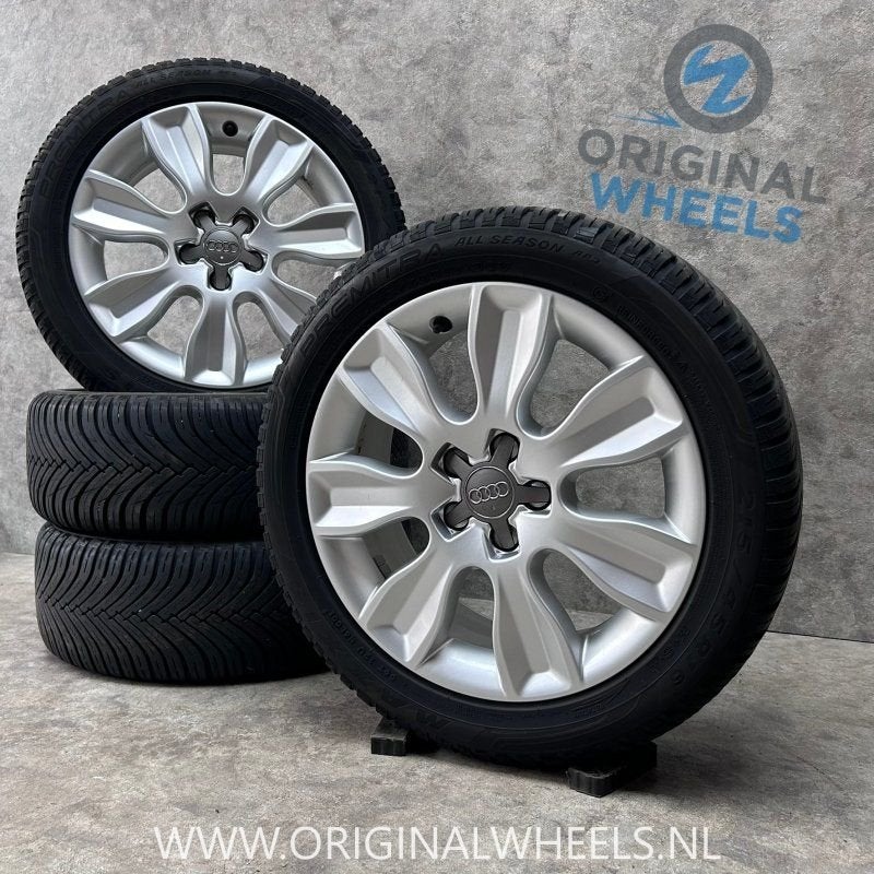 16 inch originele velgen + all season banden Audi A1 8X06010, Auto-onderdelen, -, Banden en Velgen, Ophalen of Verzenden, All Season