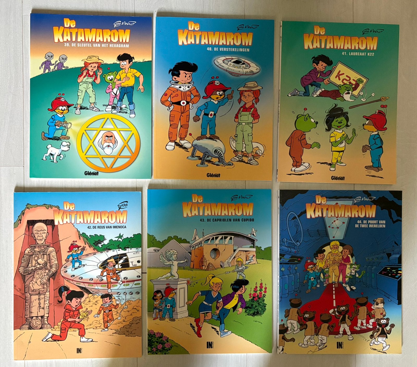 Khena en de Katamarom compleet 44 delen, Ophalen of Verzenden, Zo goed als nieuw