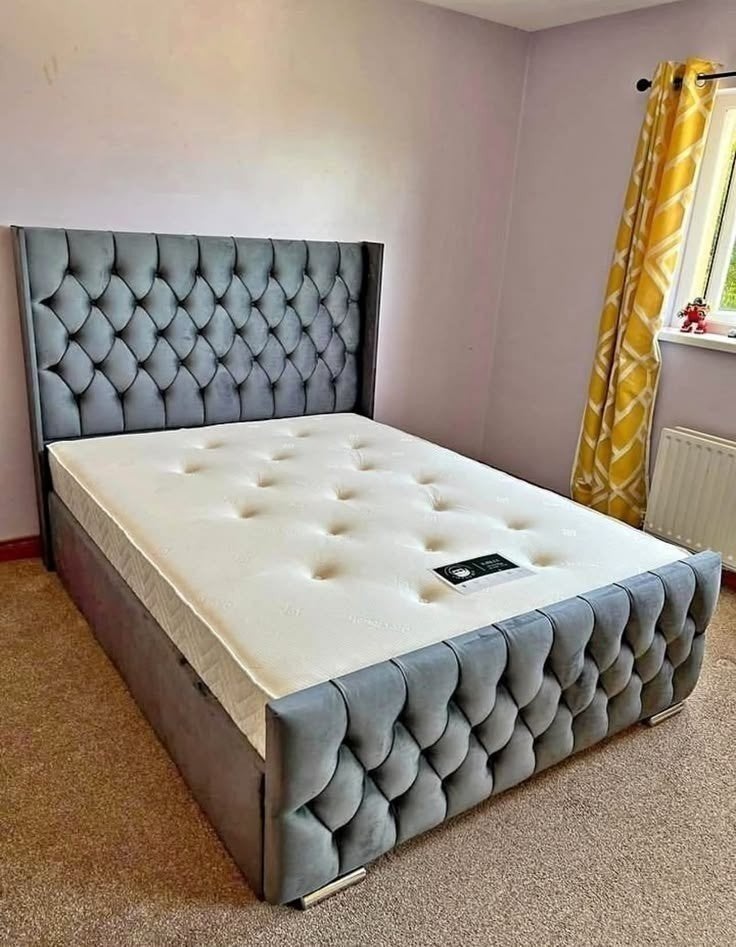 Sleigh Hilton bed te koop, gratis thuisbezorging, 140x200 cm, Verzenden, Nieuw, Matras