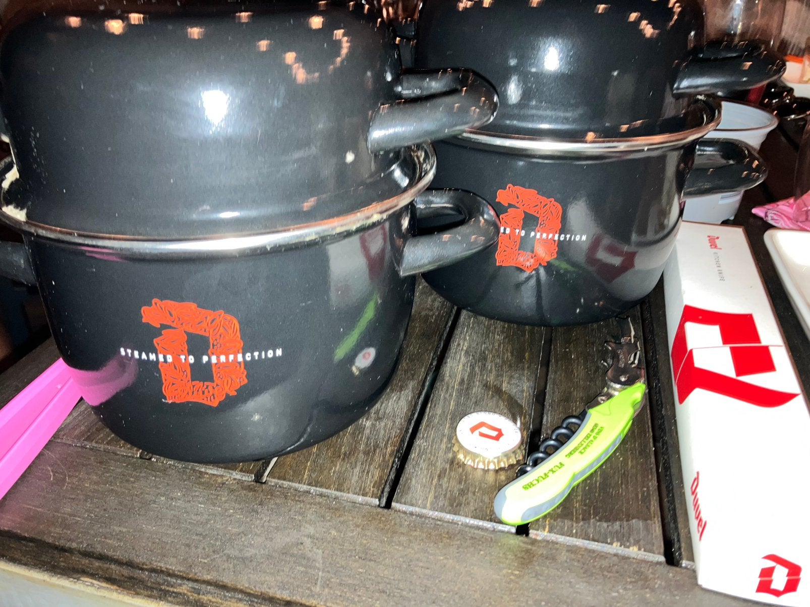 Duvel mosselpotten, Maison & Meubles, Cuisine | Casseroles & Poêles, Enlèvement, Neuf