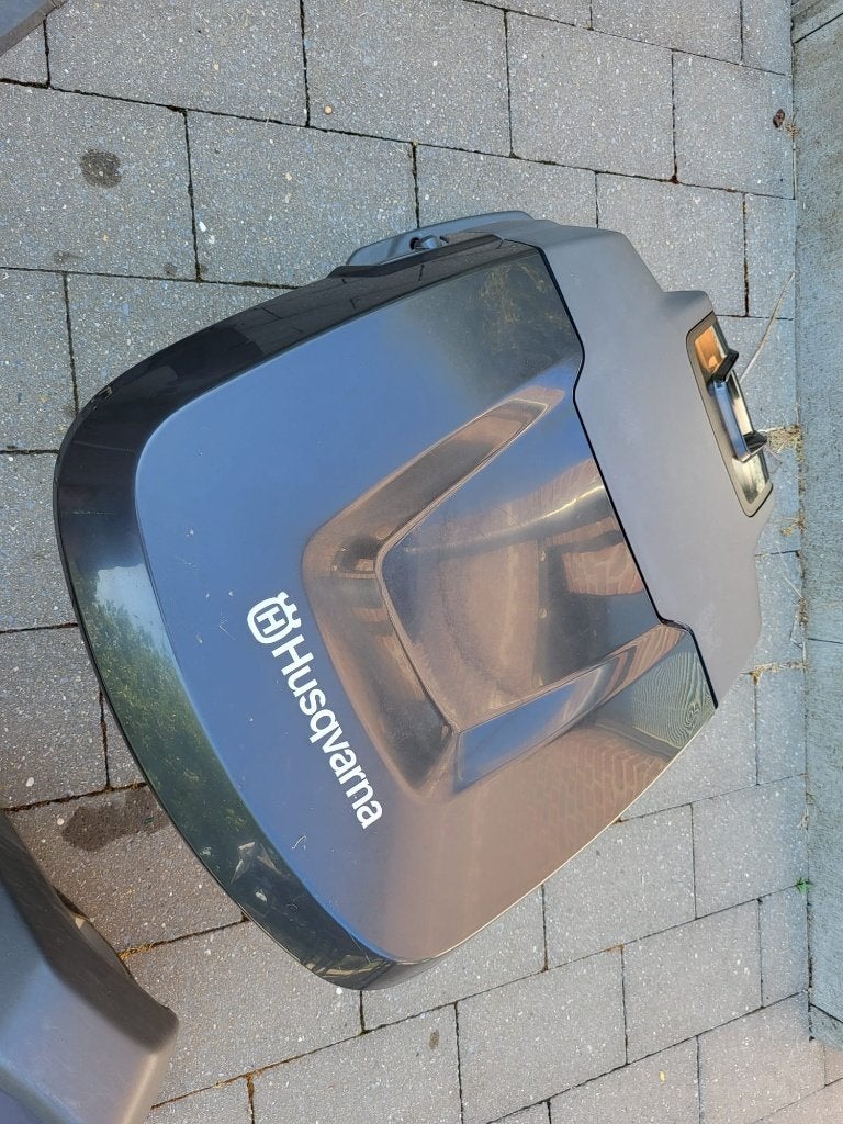 robotmaaier - husqvarna 430x, Ophalen, Gebruikt, Husqvarna, Met regensensor