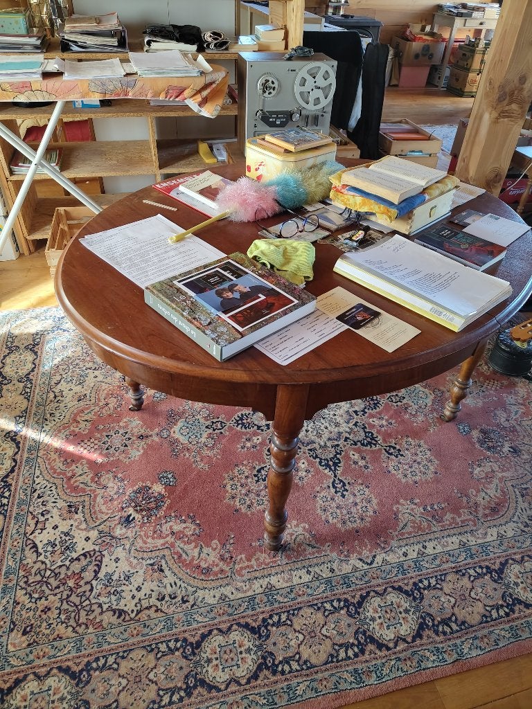 belle table ovale de salle à manger, Teck, 150 à 200 cm, 100 à 150 cm, Enlèvement