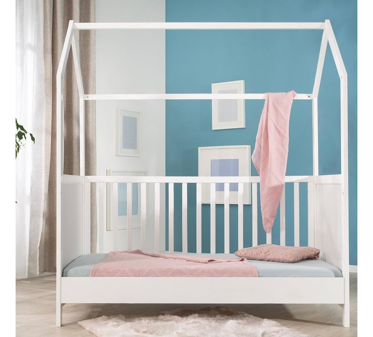 Lit evolutif cabane, Enfants & Bébés, Enlèvement, Utilisé, Lit