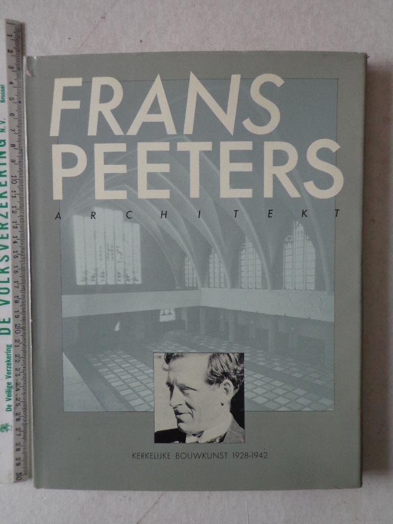zeldzaam kunstboek "Frans Peeters. Architekt" uit 1985, Boeken, Kunst en Cultuur | Architectuur, Gelezen, Herman Peeters, Architecten