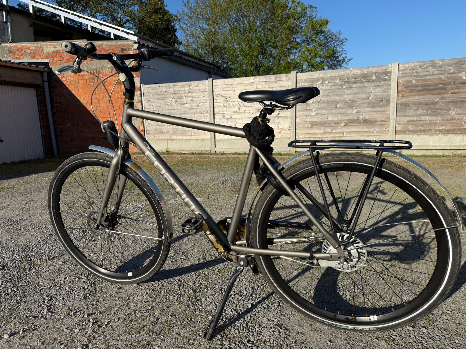Cortina herenfiets met schijfremmen, Fietsen en Brommers, Ophalen, Gebruikt