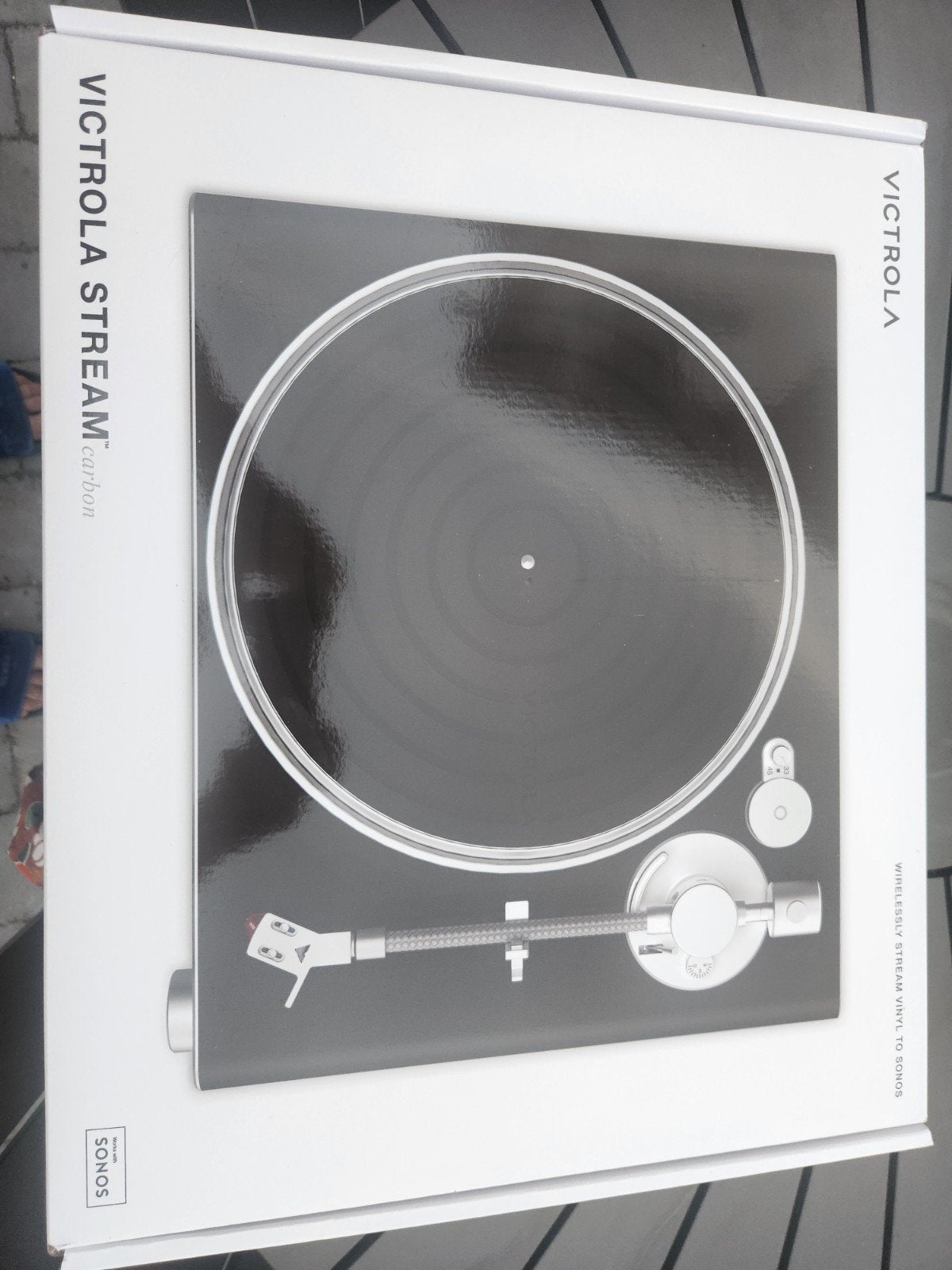 Victrola carbon sonos tourne disque, Enlèvement, Neuf, Tourne-disque, Autres marques