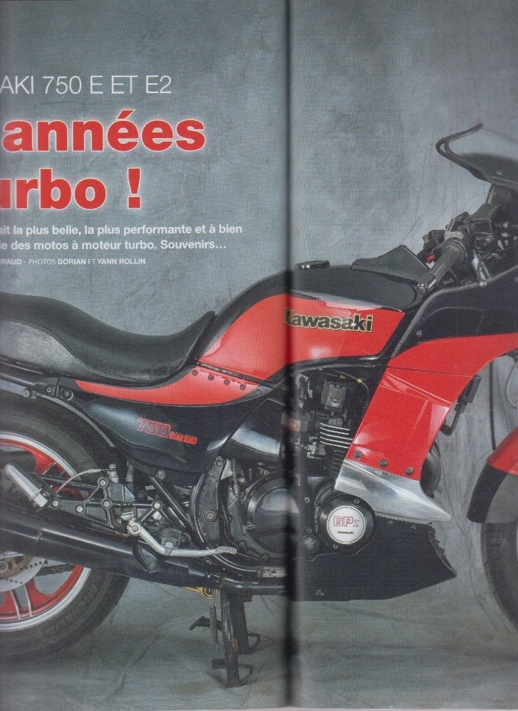 Moto Kawasaki 750 turbo collection, Verzenden, Gelezen