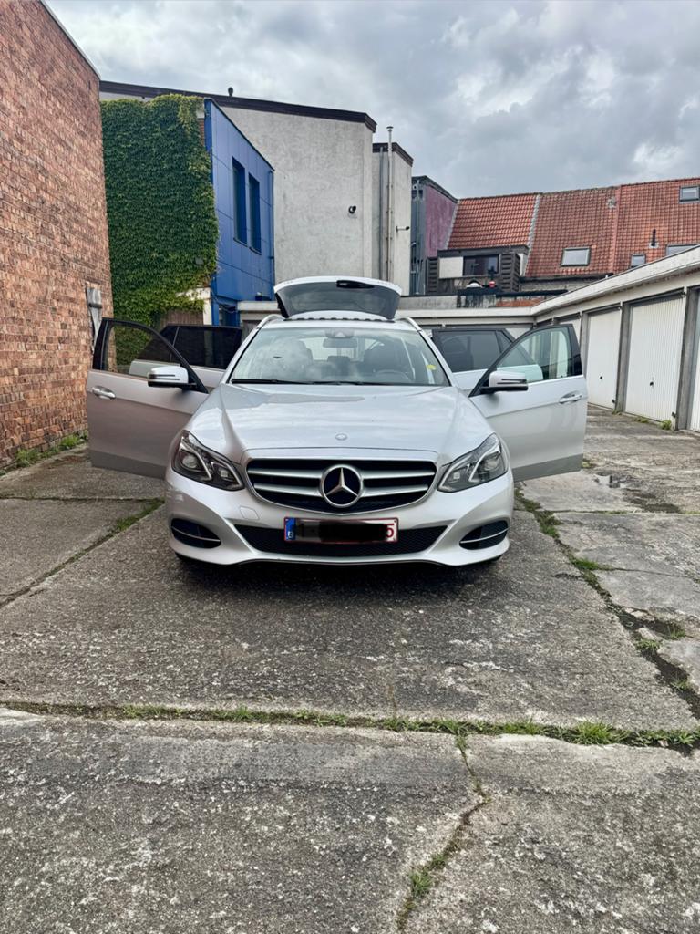 Mercedes-benz E200 CDI 2013, Euro 5, Zwart, Leder, 5 deurs