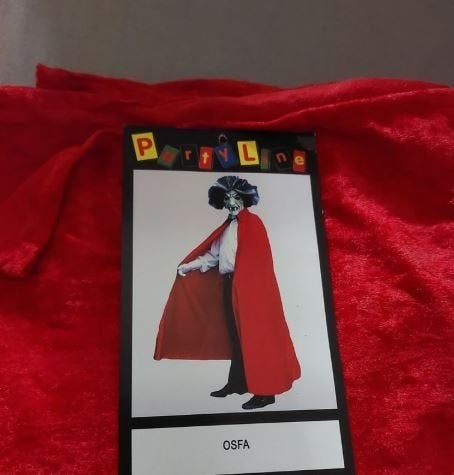 Halloween, vampire cape, als nieuw, Kleding | Dames, Ophalen of Verzenden, Zo goed als nieuw, Kleding