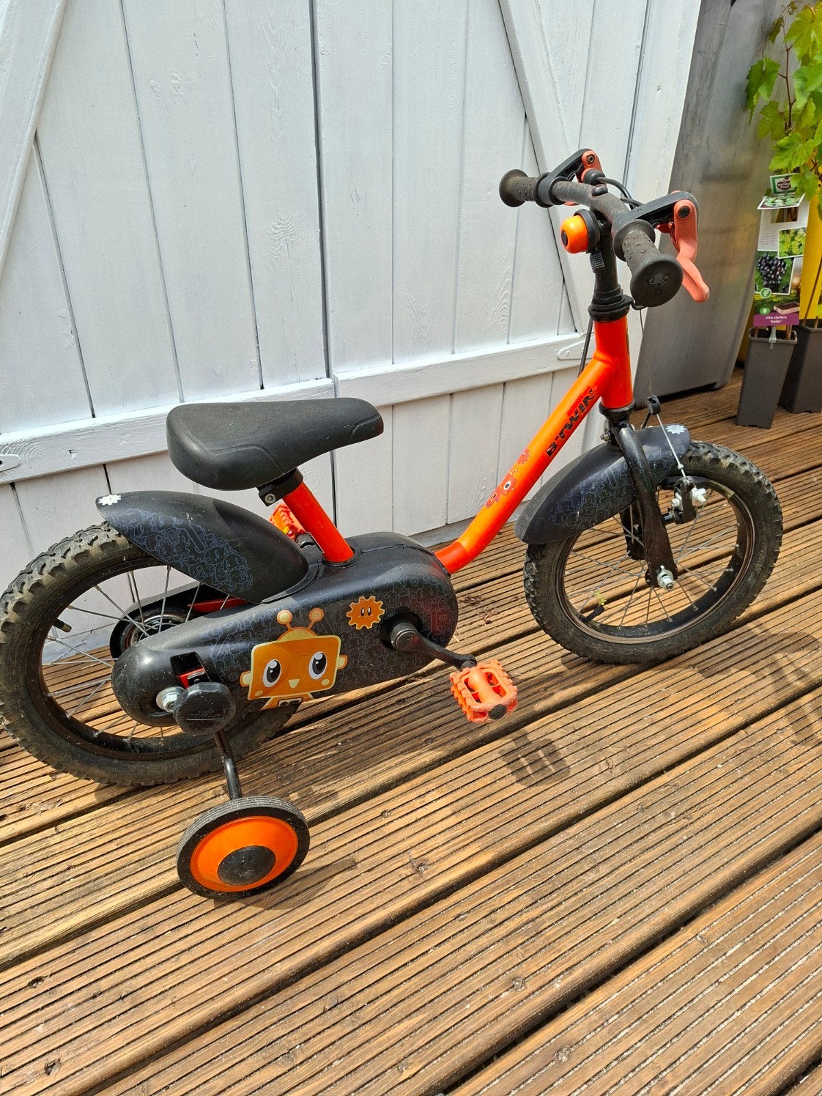 Fiets btwin 14 inch, Fietsen en Brommers, Ophalen