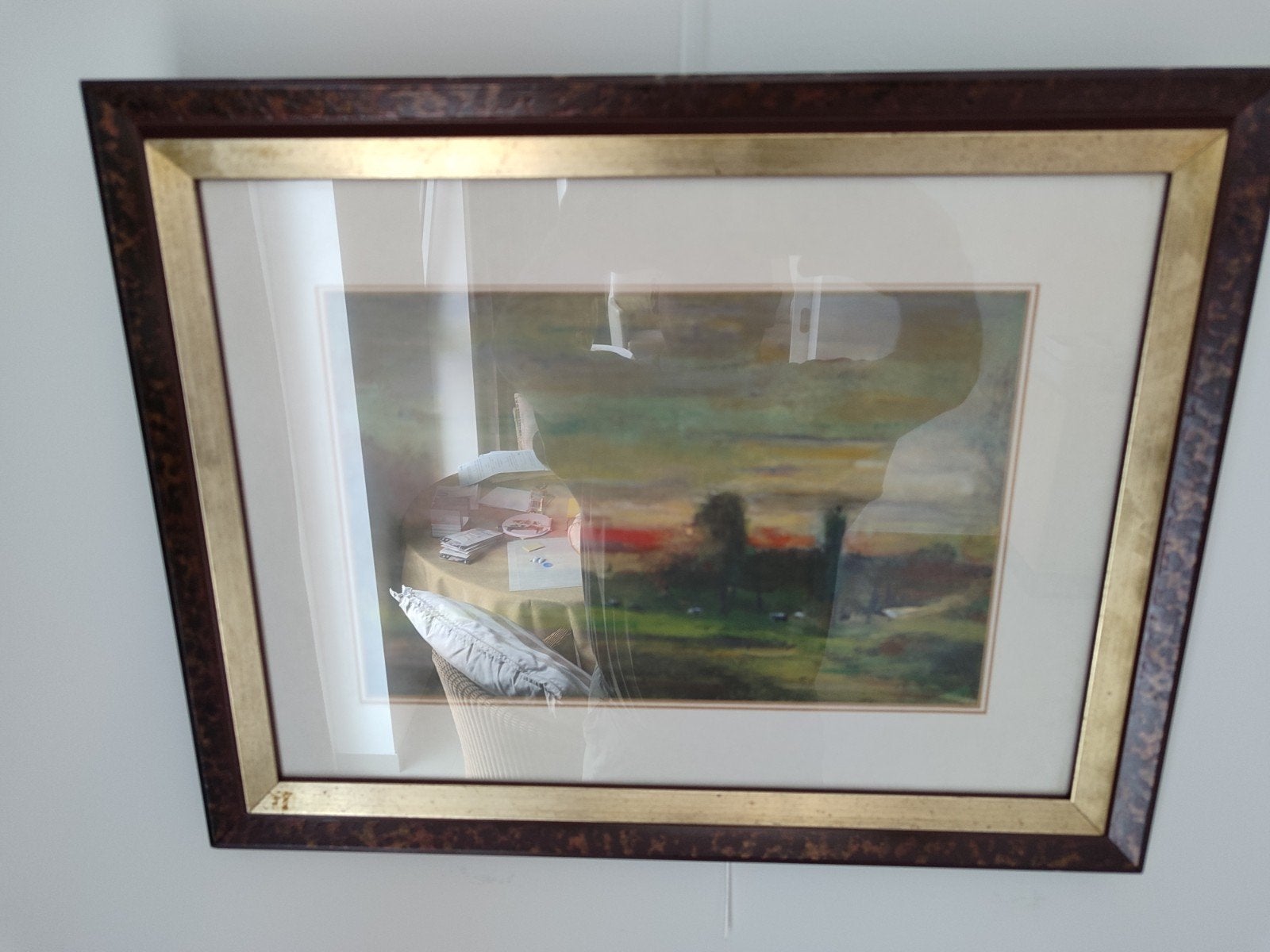 Modern werk avondschemering Blondeel Paul kunst Wetteren, Ophalen of Verzenden
