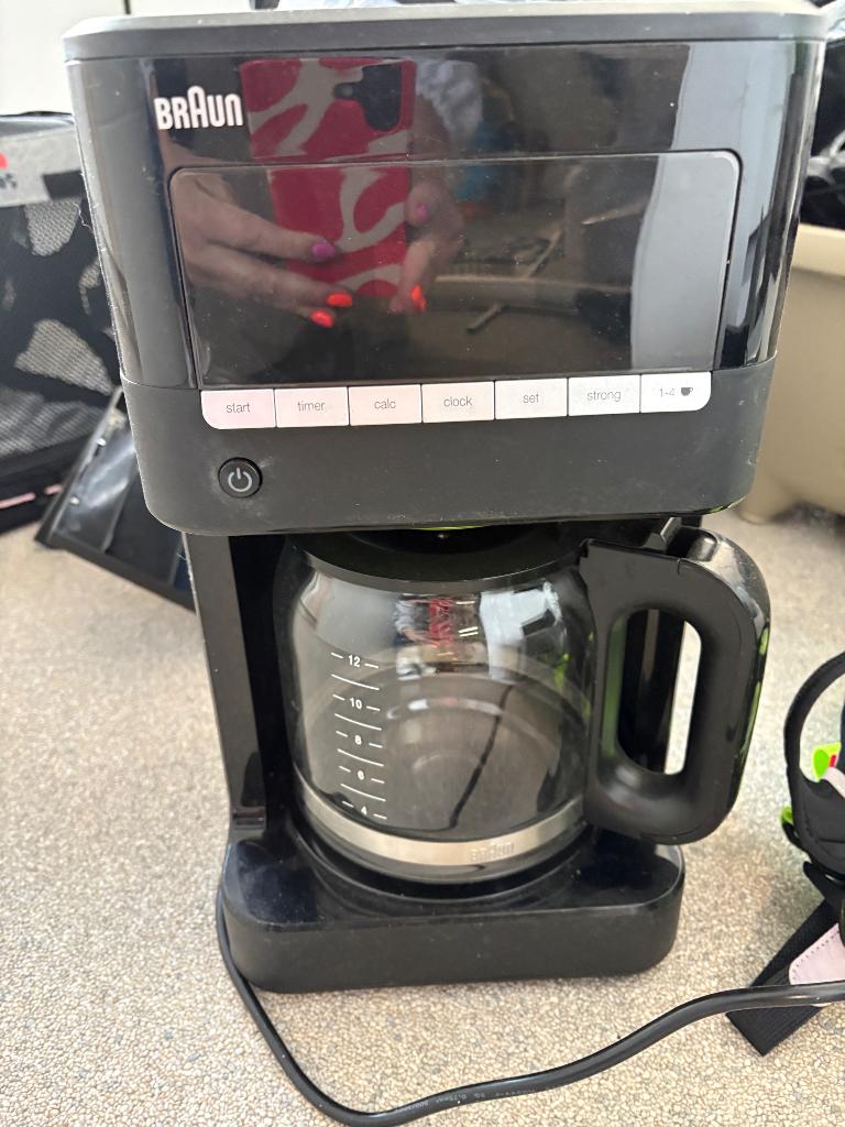 Koffiezetapparaat, Elektronische apparatuur, Ophalen, Zo goed als nieuw, Koffiemachine, Gemalen koffie