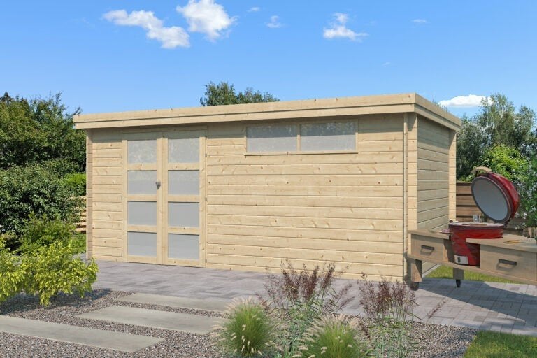 NIEUW Modern blokhut 3704, Verzenden, Nieuw