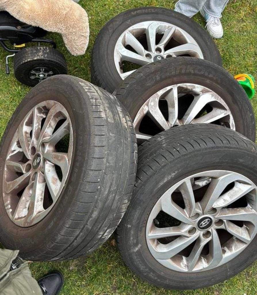 hyundai tucson velgen, Auto-onderdelen, Ophalen of Verzenden, Velg(en)