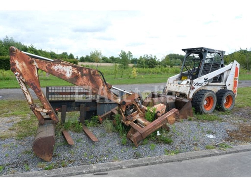 Bobcat 843 Mini Wiellader, Wiellader of Shovel