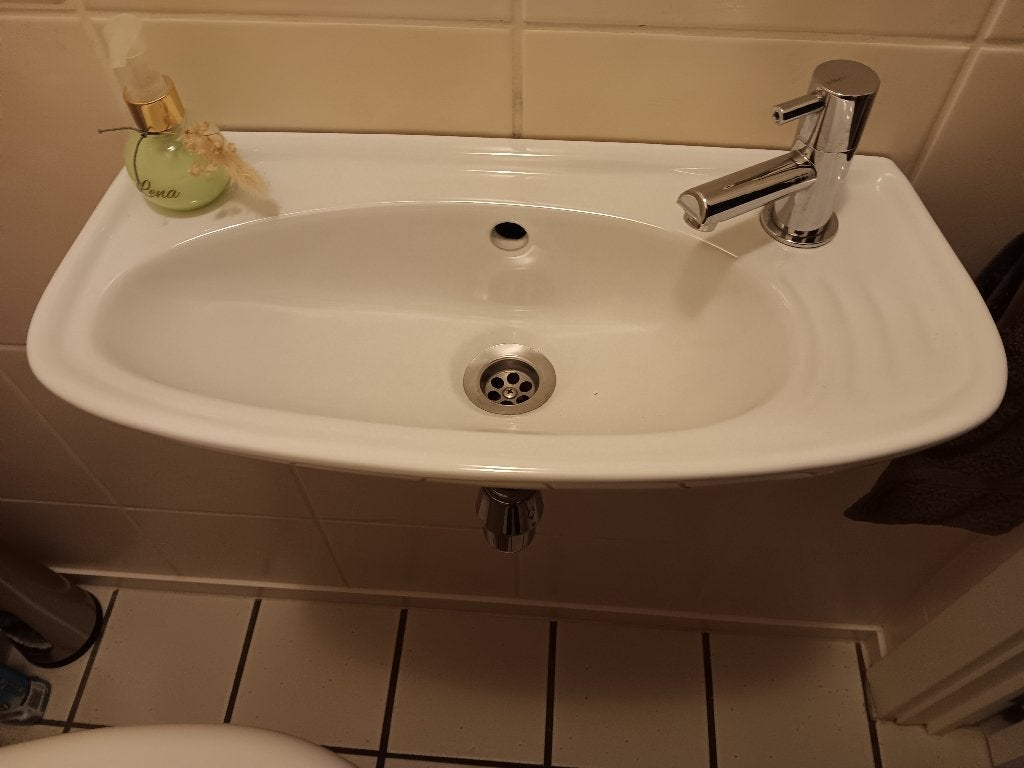 WASBAK + SPIEGEL, Doe-het-zelf en Bouw, Ophalen, Zo goed als nieuw, Inox, Overige typen