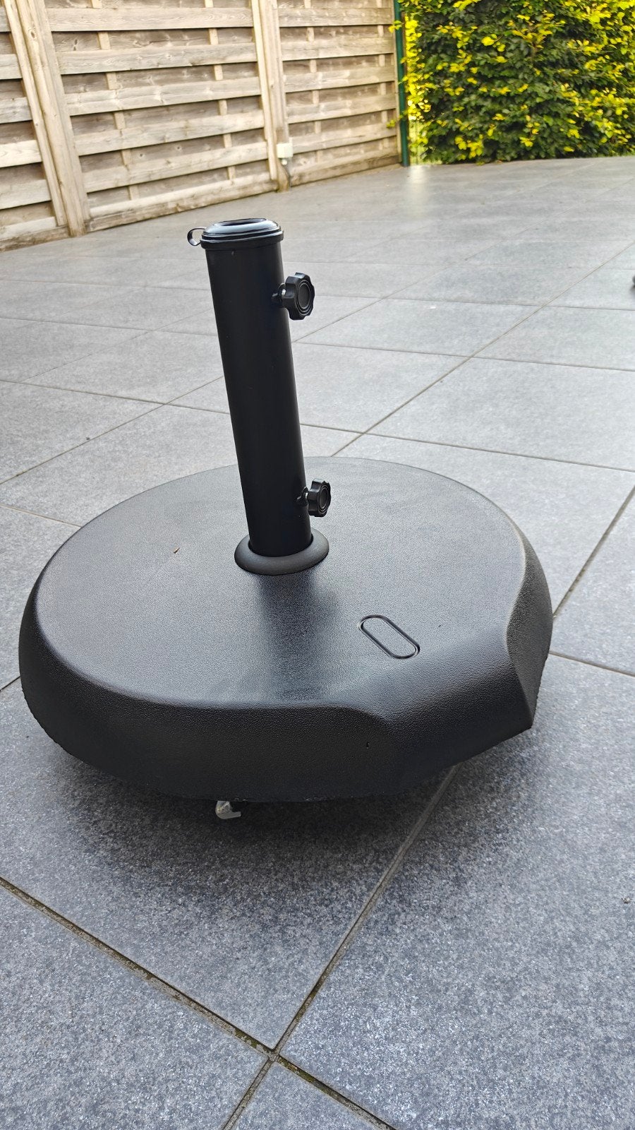 Parasolvoet op wieltjes te koop, Ophalen, Parasolvoet